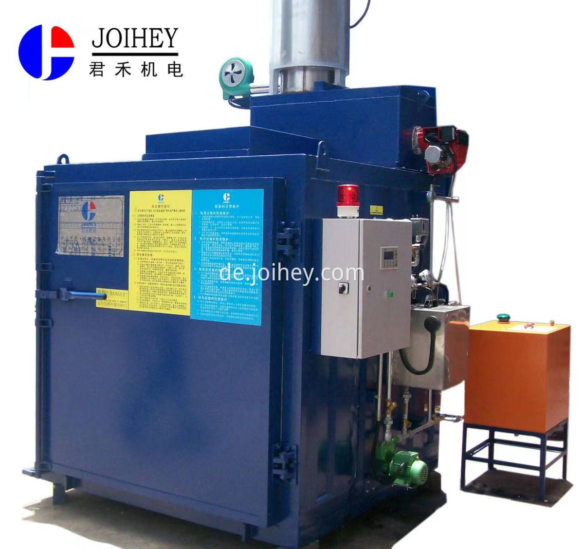 Paint stripping oven